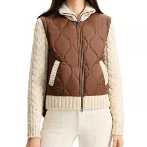 NEW Veronica Beard Patra Mixed Media Jacket - Medium